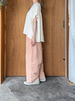 tumugu / コットンリネンキャンブリック フル丈パンツ（ORANGE）