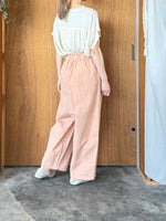 tumugu / コットンリネンキャンブリック フル丈パンツ（ORANGE）