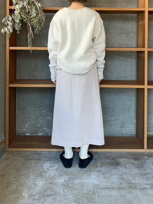 【SALE】CLOSELY / easy wrap-like skirt （beige）
