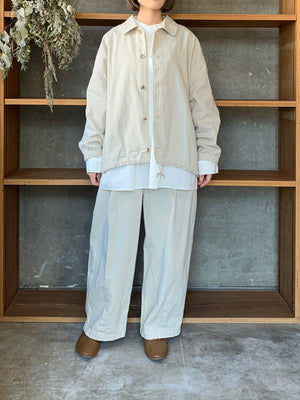 buoy buoy / COACH JACKET（LT.BEIGE）