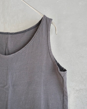 IKKUNA / tank-top_charcoal gray