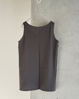 IKKUNA / tank-top_charcoal gray